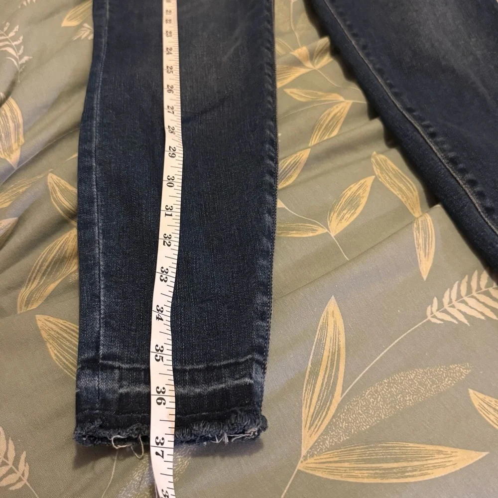 SPANX Dark Blue Skinny Jeans Size M - Picture 8 of 8